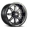 Grid Wheels 18 Diameter x 9 Width 5 x 150 Millimeter 5 x 590 Bolt Pattern GD1018090550M110 - alternate 1
